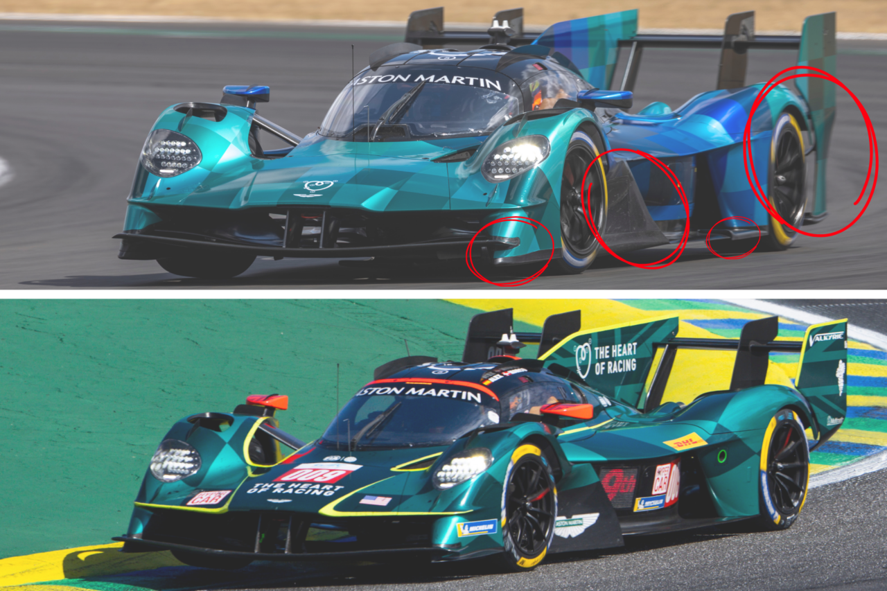 Aston Martin Valkyrie Hypercar 2025 vs 2027