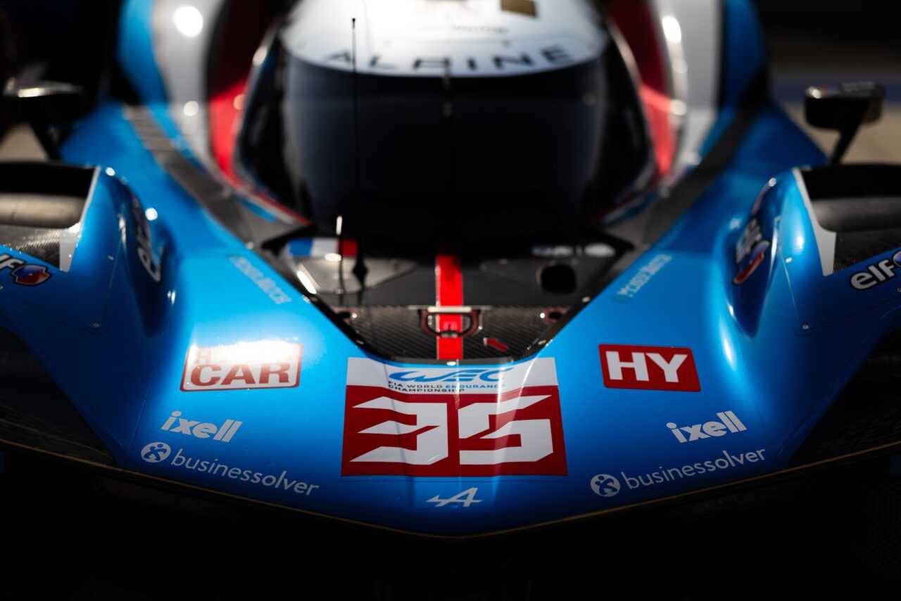 35 CHATIN Paul-Loup (fra), HABSBURG Ferdinand (aut), MILESI Charles (fra), Alpine Endurance Team, Alpine A424 #35, Hypercar, detail during the Prologue of the 2025 FIA World Endurance Championship, from February 21 to 22, 2025 on the Losail International Circuit in Lusail, Qatar - Photo Javier Jimenez / DPPI