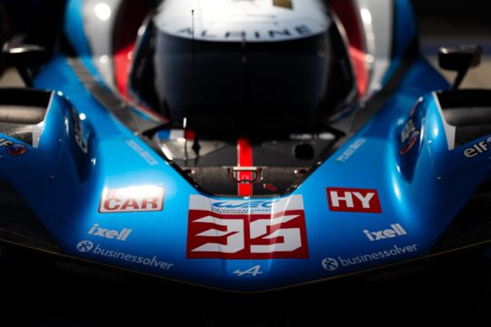 35 CHATIN Paul-Loup (fra), HABSBURG Ferdinand (aut), MILESI Charles (fra), Alpine Endurance Team, Alpine A424 #35, Hypercar, detail during the Prologue of the 2025 FIA World Endurance Championship, from February 21 to 22, 2025 on the Losail International Circuit in Lusail, Qatar - Photo Javier Jimenez / DPPI