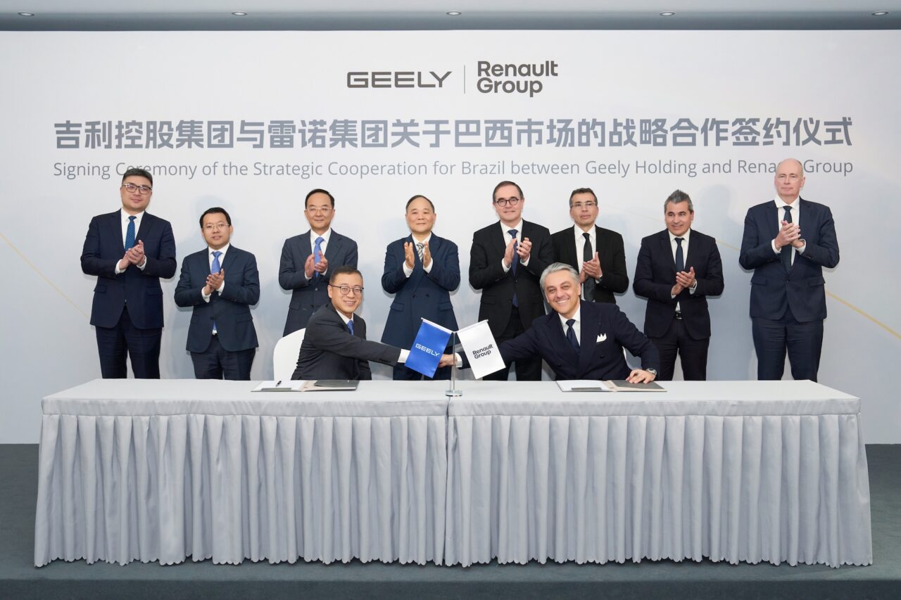 On 17 February 2025, Renault Group and Geely Holding Group (“Geely Holding”) signed an agreement to produce and sell zero- and low-emission vehicles in Brazil - © Renault Group