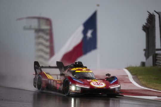 50 FUOCO Antonio (ita), MOLINA Miguel (spa), NIELSEN Nicklas (dnk), Ferrari AF Corse, Ferrari 499P #50, Hypercar, action during the Lone Star Le Mans 2025, 6th round of the 2025 FIA World Endurance Championship, from September 5 to 7, 2025 on the Circuit of The Americas in Austin, Texas, United States of America - Photo Fabrizio Boldoni / DPPI