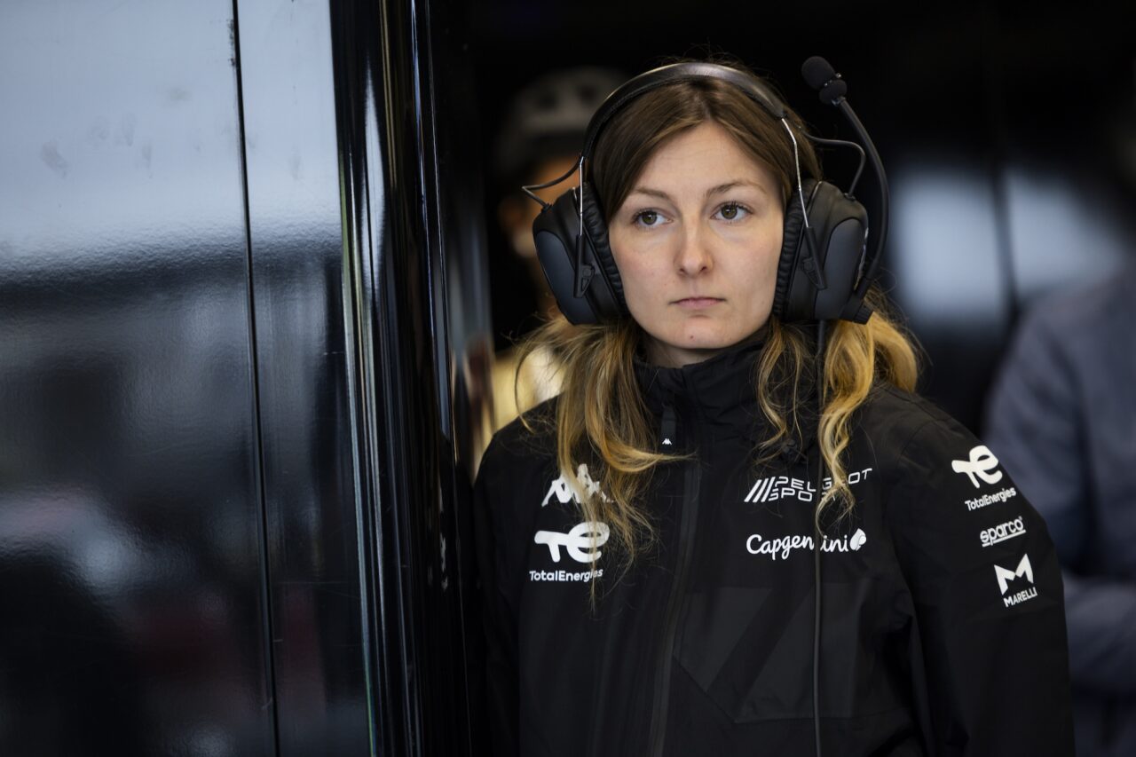 PIN Doriane, (fra), Developpement driver of the Peugeot TotalEnergies Team, portrait during the TotalEnergies 6 Hours of Spa-Francorchamps 2026, 2nd round of the 2026 FIA World Endurance Championship, from May 7 to 9, 2026 on the Circuit de Spa-Francorchamps in Stavelot, Belgium - Photo Julien Delfosse / DPPI