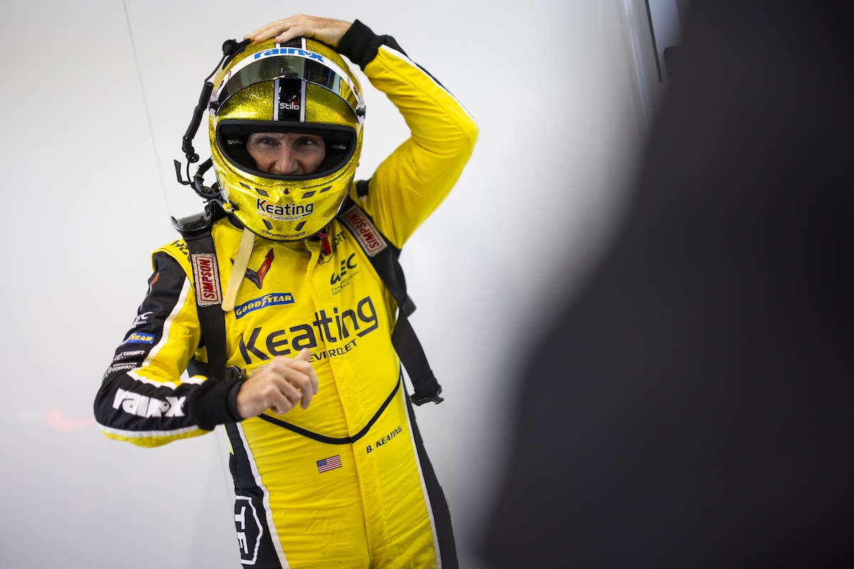 KEATING Ben (usa), TF Sport, Corvette Z06 GT3.R #33, LM GT3, portrait during the 6 Hours of Sao Paulo 2026, 4th round of the 2026 FIA World Endurance Championship, from July 10 to 12, 2026 on the Interlagos Circuit in Sao Paulo, Brazil - Photo Julien Delfosse / DPPI